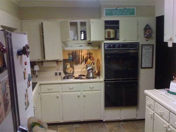 Kitchen remodel before work is started