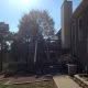 Back of house before deck and fireplace add on