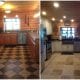 Kitchen before and after