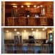 Kitchen before and after