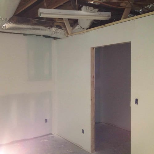 High-quality interior drywall installation and finishing by My Contracting Guy, expert in residential and commercial contracting services. Professional craftsmanship for your renovation project.